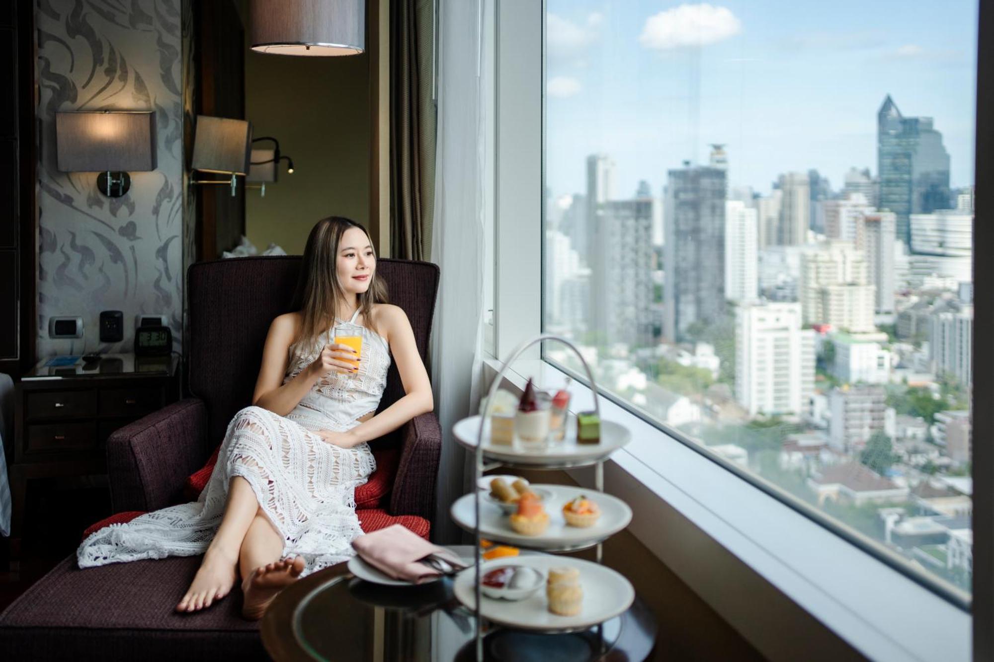 Hilton Bangkok Grande Asoke Hotel Buitenkant foto